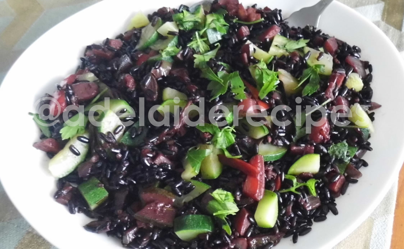 Risotto com Courgettes