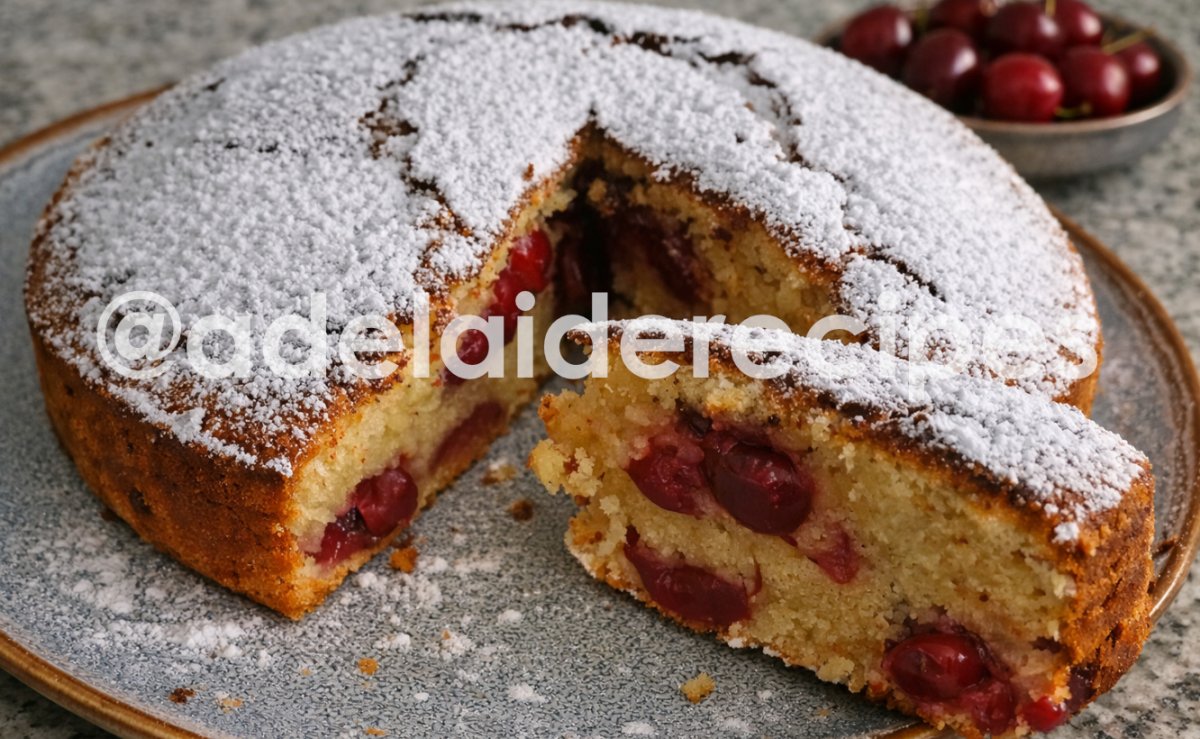 Receita de Bolo de Cereja | Fácil  e Delicioso!