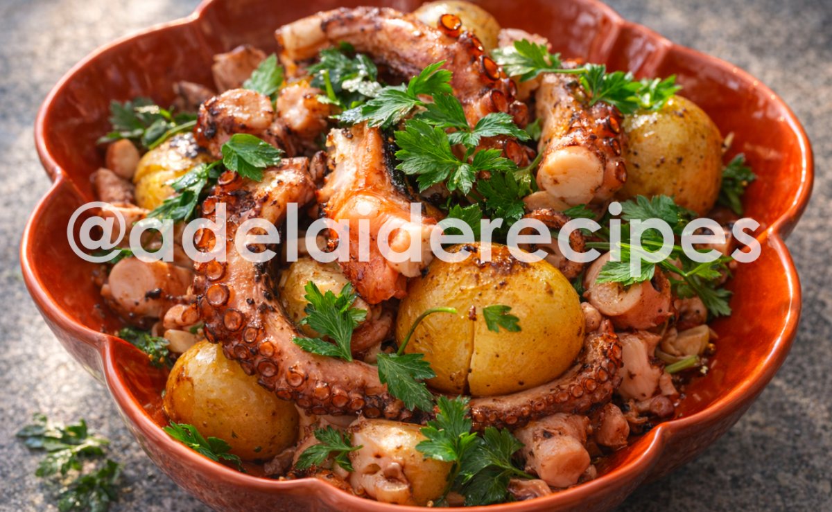 Polvo à Lagareiro | Receita Tradicional Portuguesa