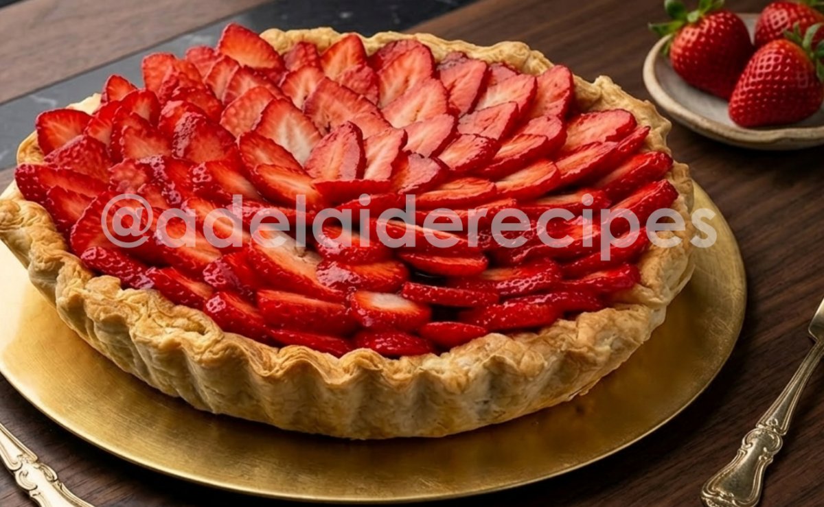 A Tarte de Morangos Mais FÁCIL e DELICIOSA que Já Viste!