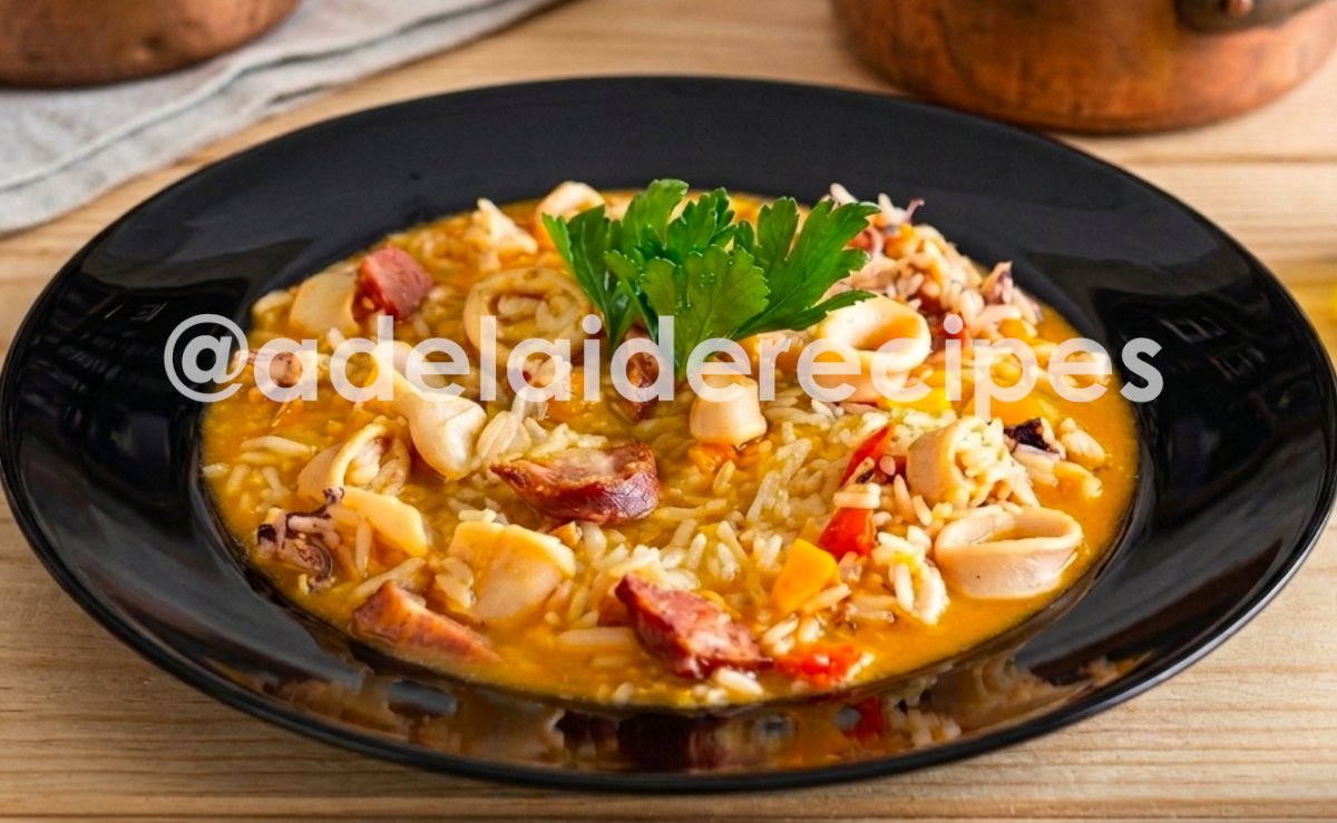Arroz de Lulas à Portuguesa | Receita Tradicional