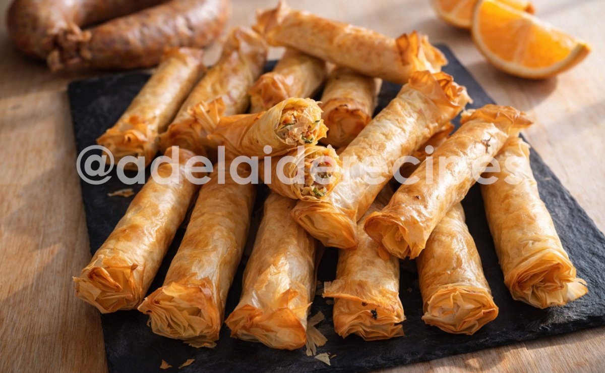 Homemade Alheira Pastries | Crispy on the Outside, Creamy on the Inside!