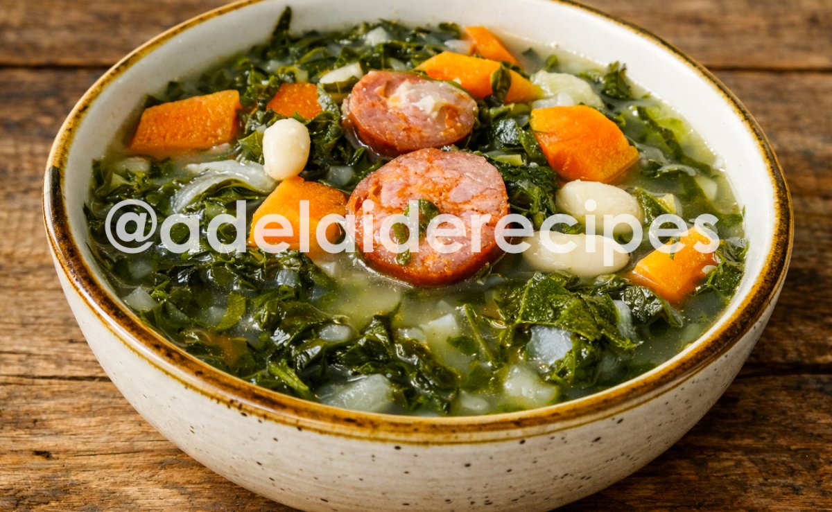 Kale Soup with White Beans | Traditional, Easy and Comforting Recipe!