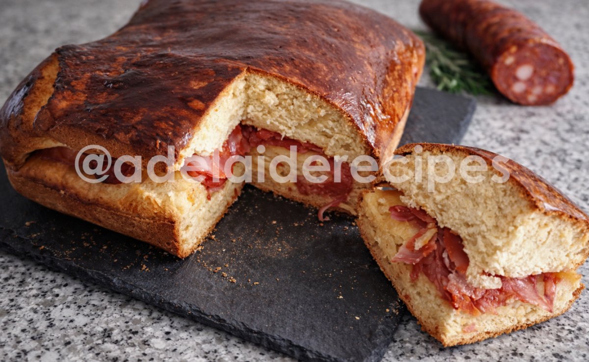 Chorizo Folar on the Portuguese-style Board