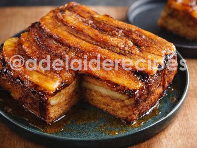 Easy Banana Cake Recipe