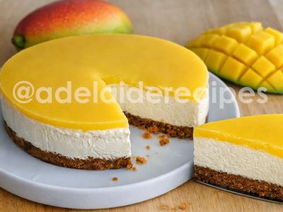No-Bake Mango Cheesecake | Creamy, Refreshing and Easy to Make!